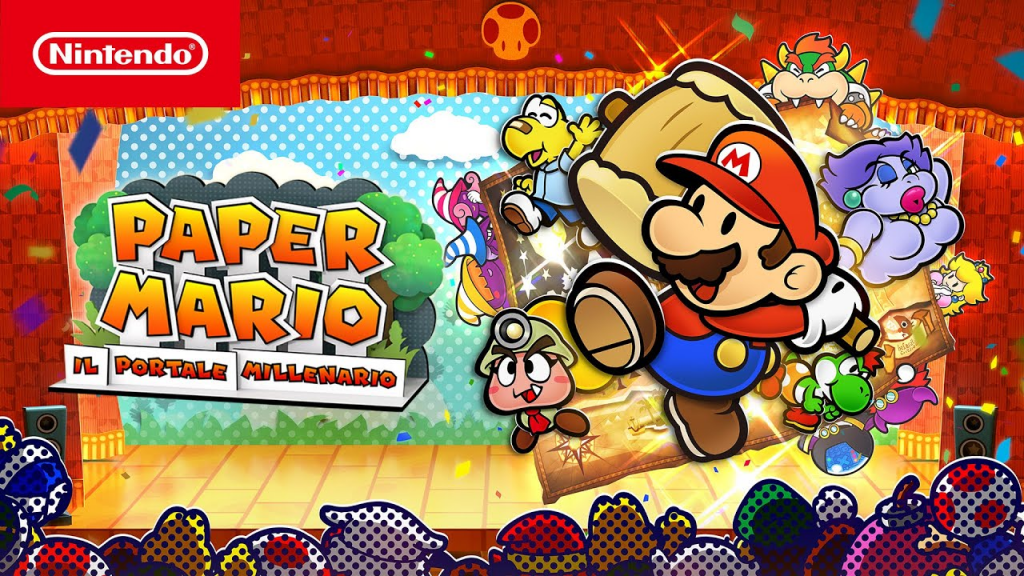 Trailer di lancio, icone e gadget per Paper Mario: Il Portale Millenario!